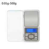 Jewelry Scales Weight Diamond Balance Kitchen Weighing Digital Pocket Mini Scale 0.01g 500g
