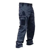 New Men's Tactical Work Pants Outdoor Waterproof Cargo Trousers Casual Multi-pocket Wear-Resistant Outdoor Training Trousers