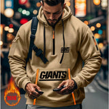 Autumn and Winter Outdoor Sports Fashion Men's Hoodie Long Sleeve Top Solid Color Top Hoodie Creative Pattern