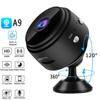 IP Camera HD1080P Home Security Wireless Wifi Mini Camera Small CCTV Infrared Night Vision Motion Detection SD Card Slot Audio Jack's Clearance