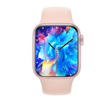 Smart Watch Wireless Charging Smartwatch Bluetooth Calls Watches Men Women Fitness Bracelet Custom Watch Face For Apple Phone