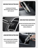Combination Vacuum Cleaner USB Charging Car Household Vacuum Cleaner Small Car with Fully Automatic High Power Powerful Cleaning