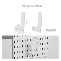 Wall Shelf Free Punch Accessories Hook Brush Holder Box Decoration Kitchen Toilet Bathroom Caravan Home Multifunctional Butler Storage