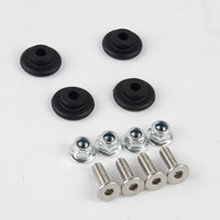 Aluminum Alloy Plate Base Trunk Bracket Motor Accessories Quick Release Spacers Rear Luggage Bushing Motorcycle Tailbox Buckle