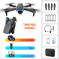E99 K3 Pro HD 4k Drone Dual Camera High Hold Mode Foldable Mini RC WIFI Aerial Photography Quadcopter Toys Helicopter
