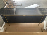 Natural Wood TV Stand Cabinet