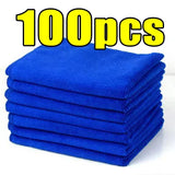 Lint-Free Microfiber Cleaning Cloths – Super Absorbent & Reusable for Car Windows