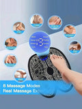 Rechargeable Electric Foot Massager - Improves Blood Circulation And Relaxes Muscles