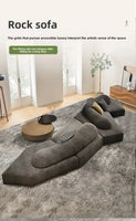 Luxury Living Room Sofas Nordic Simple White Designer Modern Lazy Sofa Floor Loveseat Sofy Do Salonu Apartment Furniture