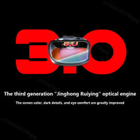 Smart AR Glasses Beam Portable 130 Inch Space Giant Screen Micro-OLED 1080P View Mobile Computer HD Private Cinema