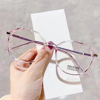 Unisex Anti-Stress Decorative Blue Light Blocking Filter Computer Glasses Men Women Frame Eyeglasses Clear Spectacles