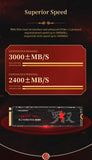 Huadisk SSD NVMe M2 1TB 512GB Internal SSD Drive TLC PCIE3.0 3000MB Speed for GIGABYTE/MSI/ X99 X79 for DIY Gaming Computer PC