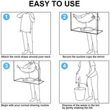 Male Shaving Apron Beard Catcher Bib Hair Trimmer Cape for Men