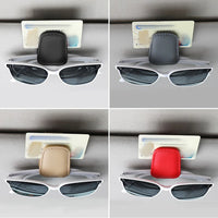 Universal Car Sunglasses & Card Holder – Visor Clip Organizer