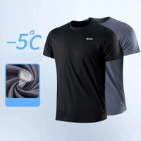 Men’s Quick-Dry Moisture-Wicking Gym T-Shirt – Lightweight Short Sleeve for Running & Training