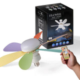 40W LED Ceiling Fan Light with Remote – Dimmable E27 Bulb for Living Room & Study