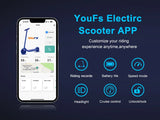 Foldable 30KM Electric Kick Scooter for Adults – 350W