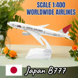1:400 Scale Diecast Aircraft Model - Boeing & Airbus Airlines from Around the World