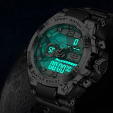 Men Military Watch Digital 50m Waterproof Wristwatch LED Quartz Clock Sport Watch Male Big Watches Men Relogios Masculino - Jack's Clearance