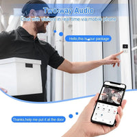 Wireless HD Video Doorbell - Tuya Smart, PIR Motion Detection