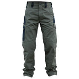 New Men's Tactical Work Pants Outdoor Waterproof Cargo Trousers Casual Multi-pocket Wear-Resistant Outdoor Training Trousers