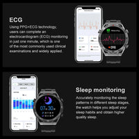 2023 New NFC ECG+PPG Bluetooth Call Smartwatch GPS Tracker Motion Bracelet Fitness For Huawei Watches Ultimate Smart Watch Men