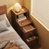 Modern Narrow Bedside Nightstand