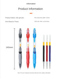 Retractable Gel Pen Set – 13 or 30pcs Black, Red & Blue Ink Ballpoints