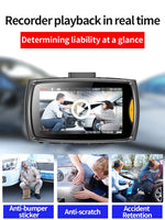 1080P Car Night Vision 2.4 Full Colors Car DVR Dash Camera Driving Recorder Vehicle Registrator Automobile Recorder Full HD