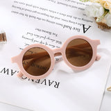 Korea Kids Cute Round Sunglasses for Baby Girls Boys Children Sun Glasses Outdoors UV400 Protection Candy Color De Sol Gafas