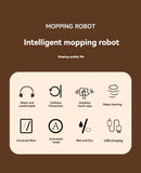 Floor Mopping Robots Silent Floor Scrubber Cleaning Experts Wet and Dry Smart Home Floor Sweeping Automatic Electric Clean Robot