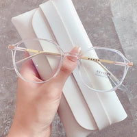 Unisex Anti-Stress Decorative Blue Light Blocking Filter Computer Glasses Men Women Frame Eyeglasses Clear Spectacles