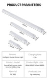 Motion Sensor LED Cabinet Light Rechargeable Induction Night Light Wireless Portable Detector Lamp Kitchen Staircase Backlight