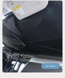 Car Front Windshield Sunshade Umbrella – Summer Sun Protection & Interior Cooler
