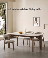 Modern Marble Dining Table – Low Square Island Design for Meetings & Home