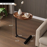 Nordic Side Table Modern Living Room Home Sofa Side Table Hotel Homestay Bedside Side Table Iron Assemble Furniture For Office Jack's Clearance