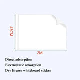 Whiteboard with Easy Application and Removal, Reusable Static Surface for Classroom Office Home Use Dry Erase Marker White Board