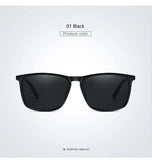 Luxury Vintage Square Polarized Sunglasses Men Women Fashion Travel Driving Fishing Anti-glare Sun Glasses TR90 Eyewear UV400