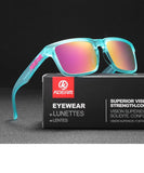 KDEAM 2022 Square Men's Polarized Sunglasses Outdoors Lifestyle Coating Sun Glasses New Matching Colors With Box
