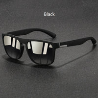 Fashion Vintage Square Sports Sunglasses For Men Women Fishing Driving Man Brand Designer Sun Glasses Anti-Glare Eyewear UV400