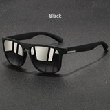 Fashion Vintage Square Sports Sunglasses For Men Women Fishing Driving Man Brand Designer Sun Glasses Anti-Glare Eyewear UV400