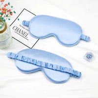Imitated Silk Eye Patch Shading Sleep Eye Mask Eyepatch Travel Relax Cover Eyeshade Health Sleeping Shield Eye Care Tools