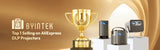 BYINTEK P70X Mini Projector – 4K Support, 3D, WiFi, Built-in Battery