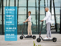 Foldable 30KM Electric Kick Scooter for Adults – 350W