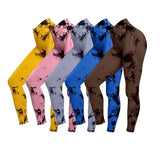 Seamless High Waist Tie Dye Yoga Pants - 2023 New Jack's Clearance