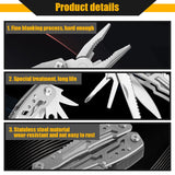 Multifunction Folding Pliers Pocket Knife Pliers Outdoor Camping Survival Hunting Tools Stainless Steel Multi-tool Pocket Knife