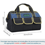 AIRAJ Multifunctional Waterproof Tool Bag – 1680D Oxford Cloth, High Capacity Electrician Storage