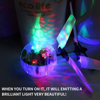 LED Crystal Ball Drone - Colorful Mini Flying Quadcopter Jack's Clearance