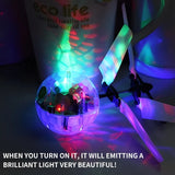 LED Crystal Ball Drone - Colorful Mini Flying Quadcopter Jack's Clearance