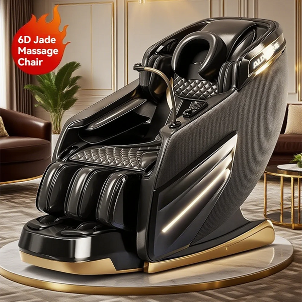 6D Shiatsu Massage Chair – Full Body, Zero Gravity, Heat & AI Control